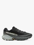 Merrell Agility Peak 5 Men's Trail Running Shoes, Black/Granite