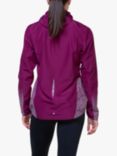 Ronhill Reflect Hooded Running Jacket, Blackcurrant