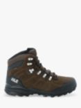 Jack Wolfskin Refugio Texapore Waterproof Mid Hiking Boots, Brown/Phantom