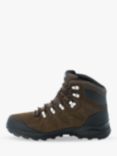 Jack Wolfskin Refugio Texapore Waterproof Mid Hiking Boots, Brown/Phantom