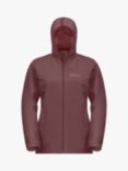 Jack Wolfskin Moonrise 3-In-1 Hooded Hiking Jacket, Red Ochre