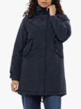 Jack Wolfskin Talforst Insulated Hooded Parka Jacket, Night Blue