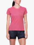 Ronhill Short Sleeve Running T-Shirt, Salsa/Iron