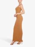 Good American Ribbed Knit Maxi Dress, Canyon