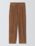 Leon & Harper Prom Organic Cotton Corduroy Trousers, Beige