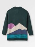 Passenger Vista Wool Blend Cardigan, Rain Forest