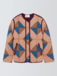 Leon & Harper Vulca Patchwork Quilted Organic Cotton Jacket, Multi