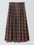 John Lewis Taffeta Skirt, Check