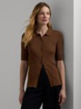 Lauren Ralph Lauren Daena Knit Top, Dark Terracotta