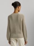 Lauren Ralph Lauren Annica Rib Knit Jumper, Light Pewter