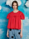 Sister Jane Gibson Rose Top, Red