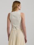 Lauren Ralph Lauren Cotton Vest, Mascarpone Cream