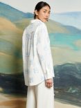 Sister Jane Cassia Bow Embroidered Shirt, White