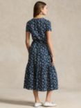 Polo Ralph Lauren Mienu Floral Dress, Blue/Multi