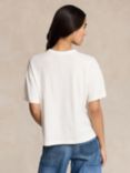 Polo Ralph Lauren Beach Linen T-Shirt, Antique Cream