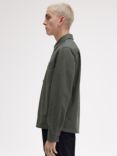 Fred Perry Canvas Overshirt, Field Green