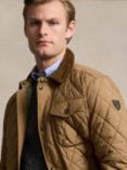 Polo Ralph Lauren Water-Repellent Taffeta Field Jacket, Honey Brown