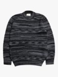 Far Afield Hosono Knit Jumper, Black/Grey