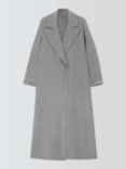 Marella Ardenza Wool Blend Overcoat, Light Grey