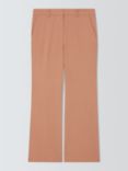 Marella Unione Wool Blend Flared Trousers, Camel