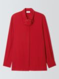 Marella Nastro Ruffle Shirt, Red