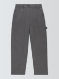 Marella Boccale Wool Blend Trousers, Melange Grey