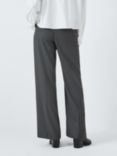 Marella Decoro Wool Blend Trousers, Dark Grey