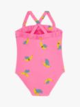 Angels by Accessorize Kids' Banana Print Swimsuit, Pink