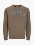 Jack & Jones Kids' Caleb Crew Neck Sweatshirt, Canteen