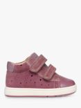 Geox Kids' Biglia Trainers, Dark Pink