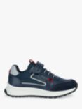 Geox Kids' Briezee Trainers, Navy/Dark Red