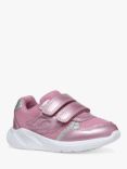 Geox Kids' Sprintye Trainers, Pink