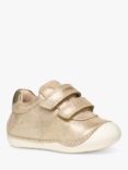 Geox Baby Tutim Pre Walker Shoe, Beige/Platinum