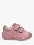 Geox Baby Tutim Pre Walker Shoes, Pink/Platinum