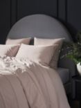 Bedfolk Luxe Cotton Bedding, Rose