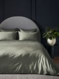 Bedfolk Luxe Cotton Bedding, Moss