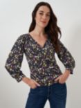 Crew Clothing Ditsy Floral Top, Multi