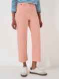 Crew Clothing Crop Straight Leg Jeans, Light Pink