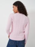 Crew Clothing Chunky Cable Knit Cashmere Blend Jumper