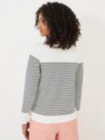 Crew Clothing Cassandra Stripe Top, White/Navy