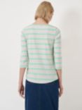 Crew Clothing Breton Top, Light Green/Multi