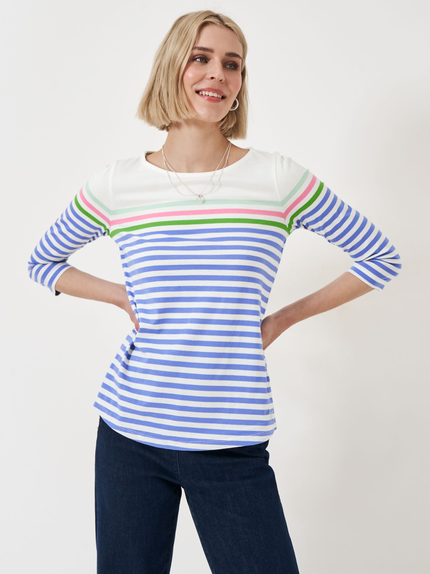 Crew Clothing Breton Top, Multi