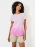 Crew Clothing Ombre T-Shirt, Bright Pink