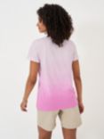 Crew Clothing Ombre T-Shirt, Bright Pink