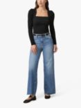 PAIGE Anessa Wide Leg Jeans, Archives