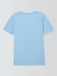 Gant Kids' Shield Cotton T-Shirt, Toy Blue