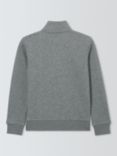 Gant Kids' Shield Half Zip Sweatshirt, Charcoal