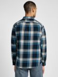 Lee Riveted Cotton Check Shirt, Inky Blue