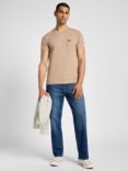 Lee Ultimate Pocket Slim Fit Cotton T-Shirt, Sand