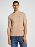 Lee Ultimate Pocket Slim Fit Cotton T-Shirt, Sand